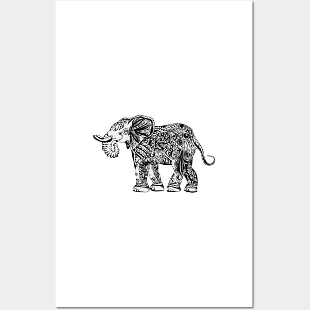 lucky charm.  elephant Wall Art by lisenok